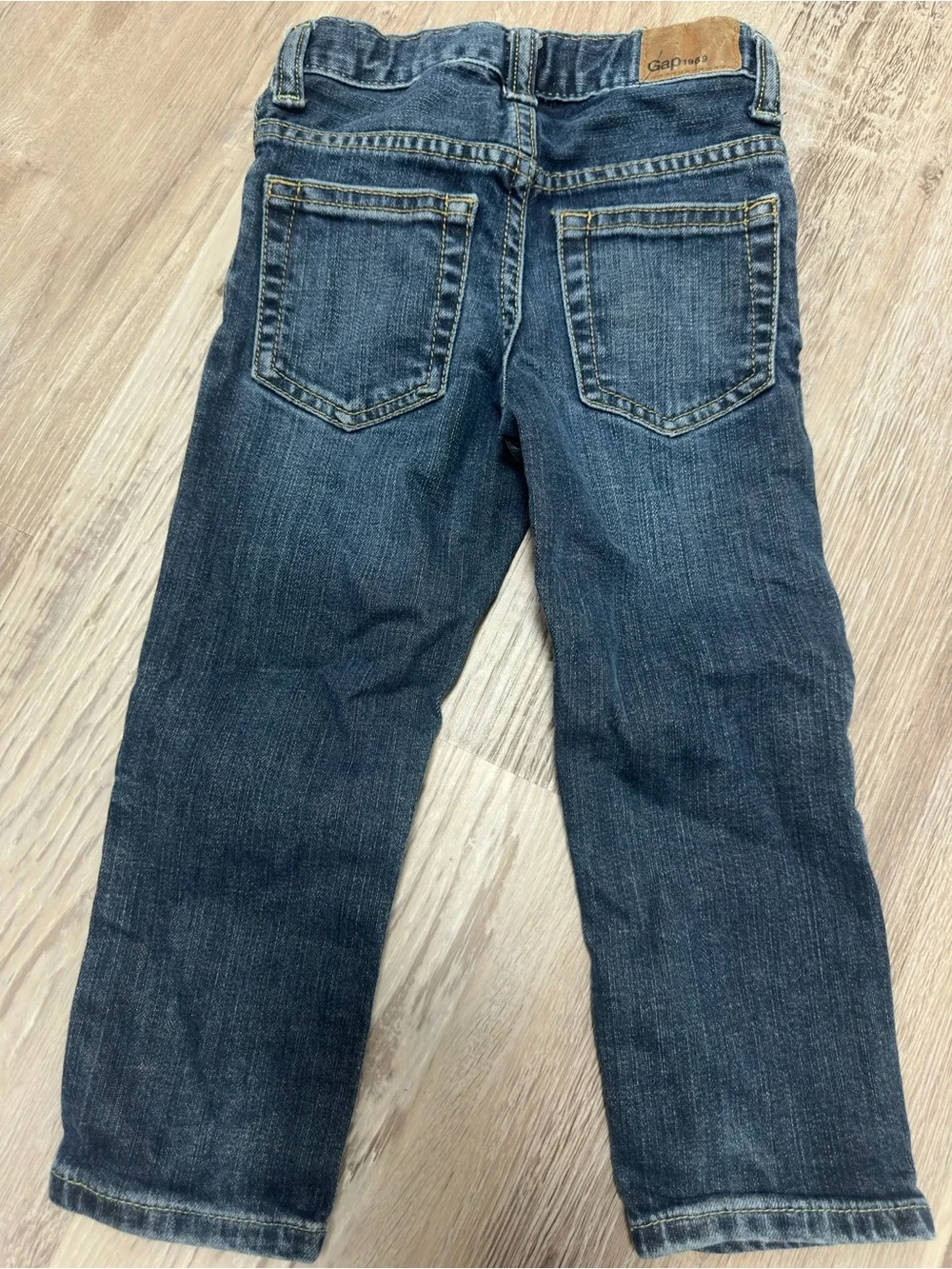 GAP Boys Dark Navy Straight Jeans